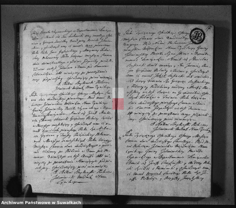 image.from.unit.number "Akta Zeyścia Gminy Jeleniewskiey Roku 1808"