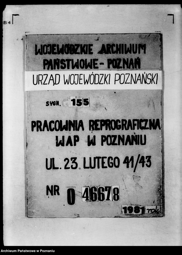 Obraz 1 z jednostki "Ewidencja stanowisk obsadzonych przez siły polskie w Głównej Kasie Rejencyjnej w Poznaniu i inne sprawy osobowe"