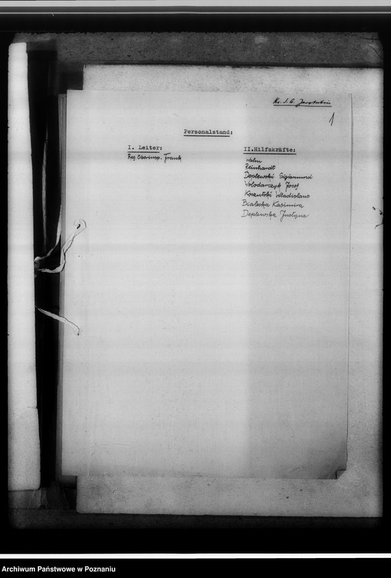 Obraz 5 z jednostki "[Korespondencja w sprawach organizacyjnych, sprawozdanie z działalności Kreissippenamt w Jarocine]"