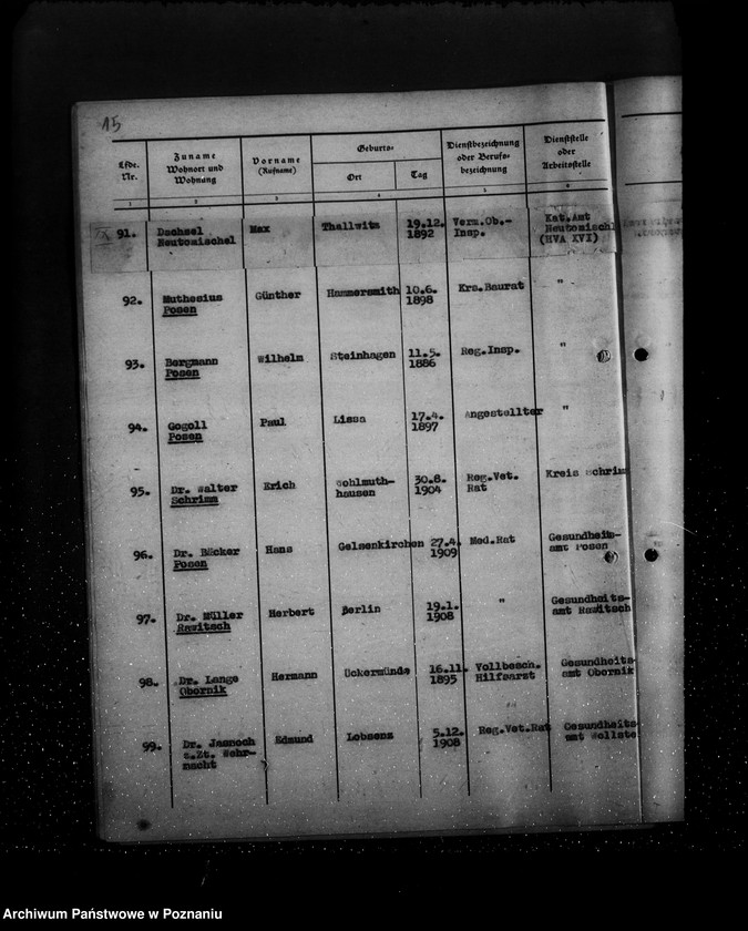 Obraz 19 z jednostki "Kriegsverdienstkreuze- öffentlicher Dienst"