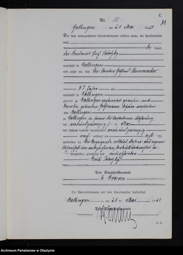 image.from.unit.number "Sterbe-Neben-Register Nr 1 - 24 [ Księga zgonów - wtóropis ]"
