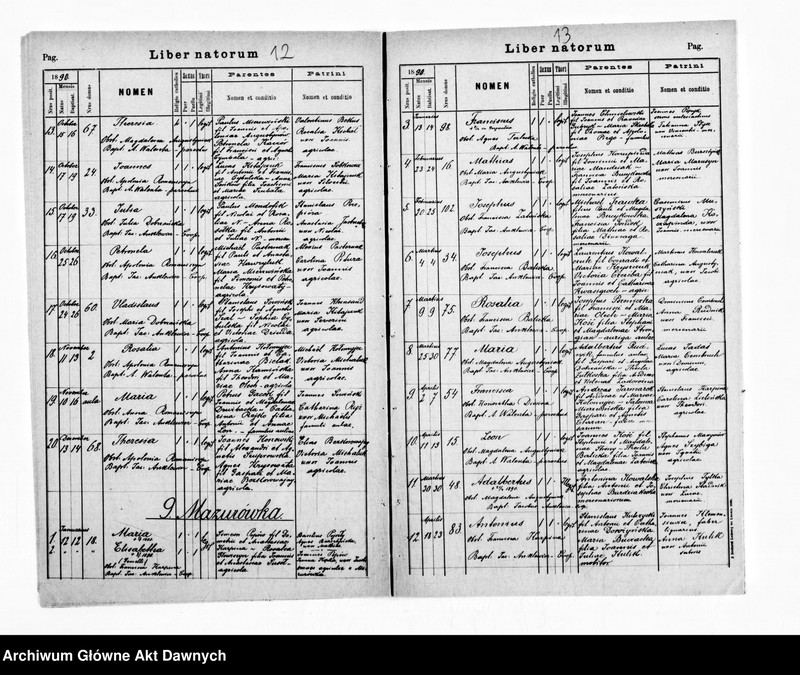 image.from.unit.number "Parafia: Grzymałów. Dekanat: Skałat. Kopie z ksiąg metrykalnych ur., śl., zg. dla całej parafii (miasto Grzymałów i wsie)."