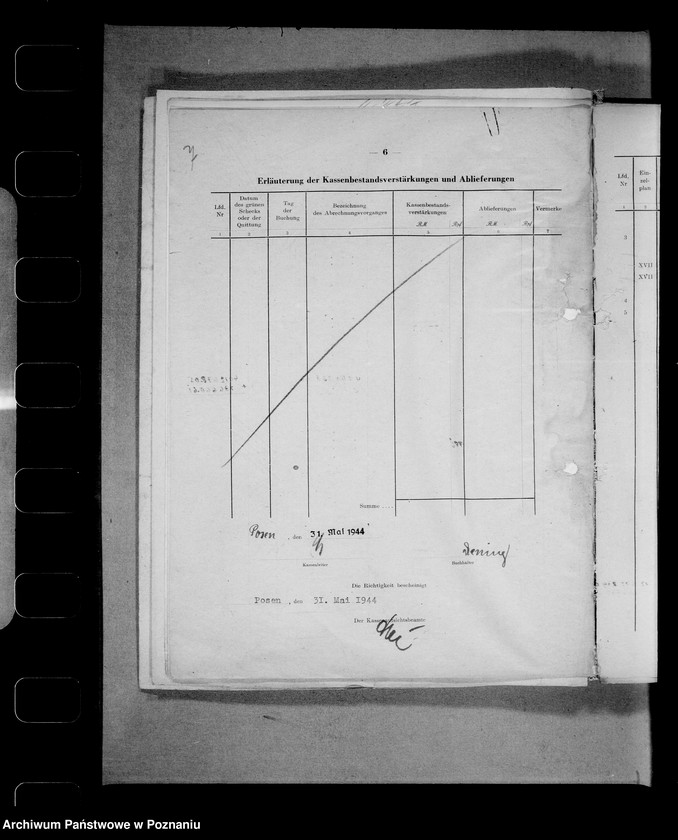 Obraz 11 z jednostki "Abschlussnachweisungen"