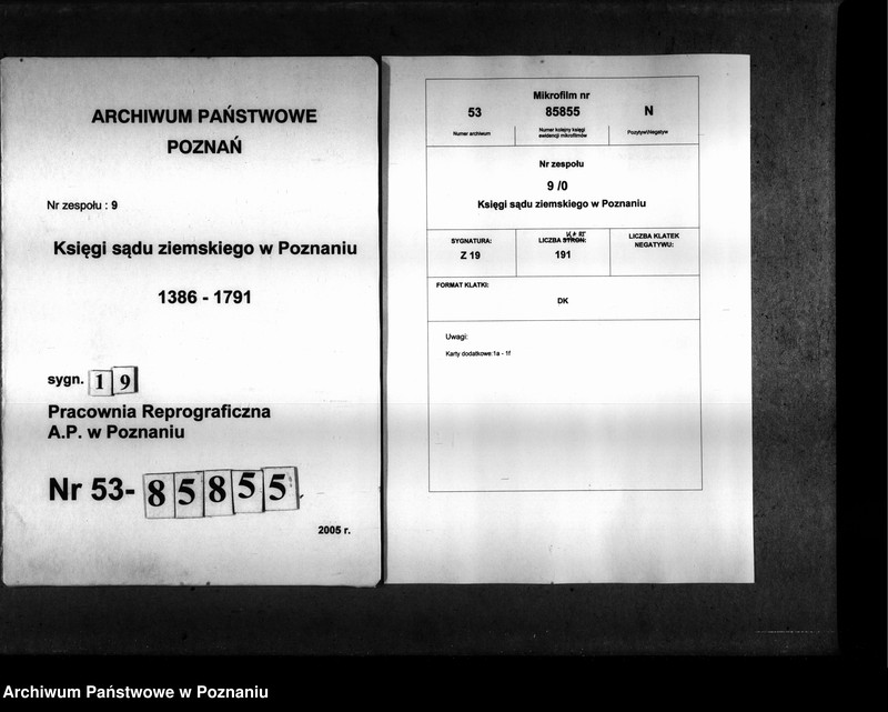 Obraz 1 z jednostki "Resignationes ,inscriptiones, relationes, decreta [protocollon]"