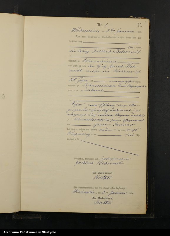 image.from.unit.number "Sterbe-Neben-Register Nr 1 - 77"