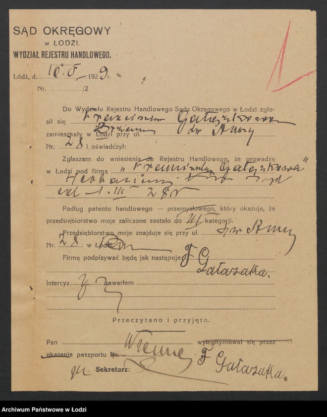 Obraz 3 z jednostki "Franciszka Gałązkowa- herbaciarnia"