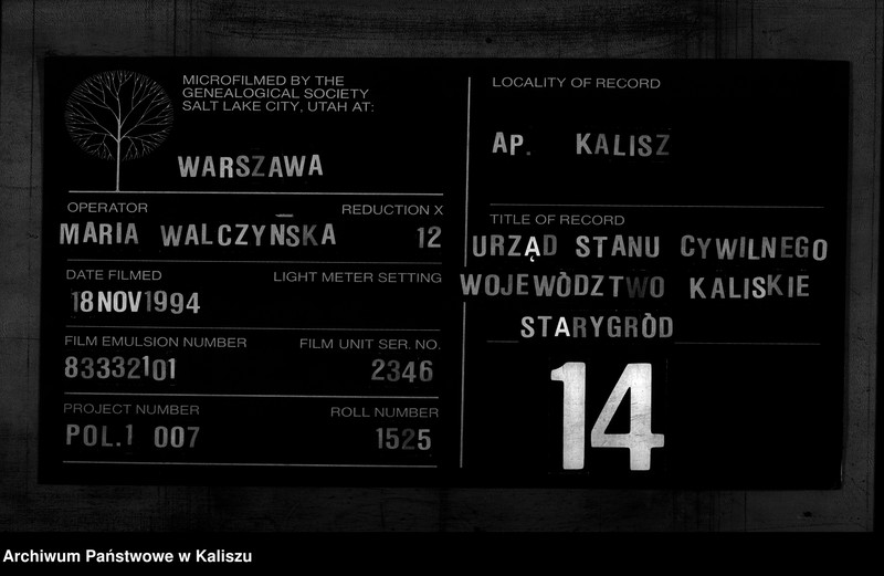 Obraz 1 z jednostki "[Księga małżeństw]"