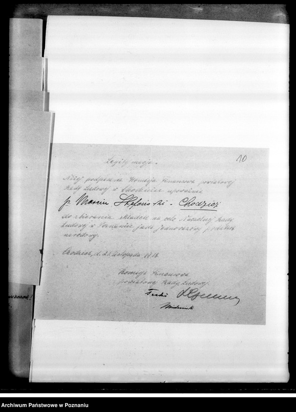 Obraz 13 z jednostki "Korespondencja, wytyczne, listy składek członkowskich"