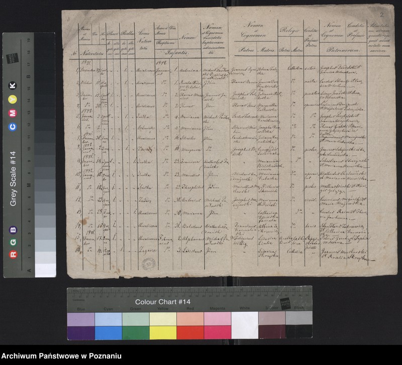 Obraz 3 z jednostki "Spis urodzeń"