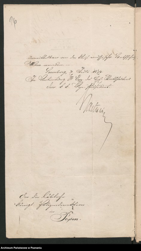 Obraz 20 z jednostki "A. betr. Dr W. M. von Olendzki"