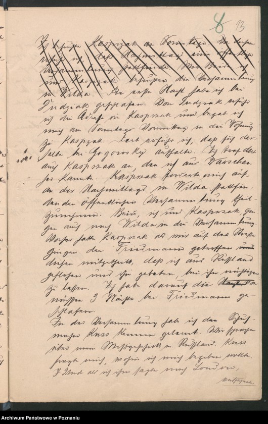 Obraz 17 z jednostki "A. betr. den russischen Untertanten Eisig Sygal"