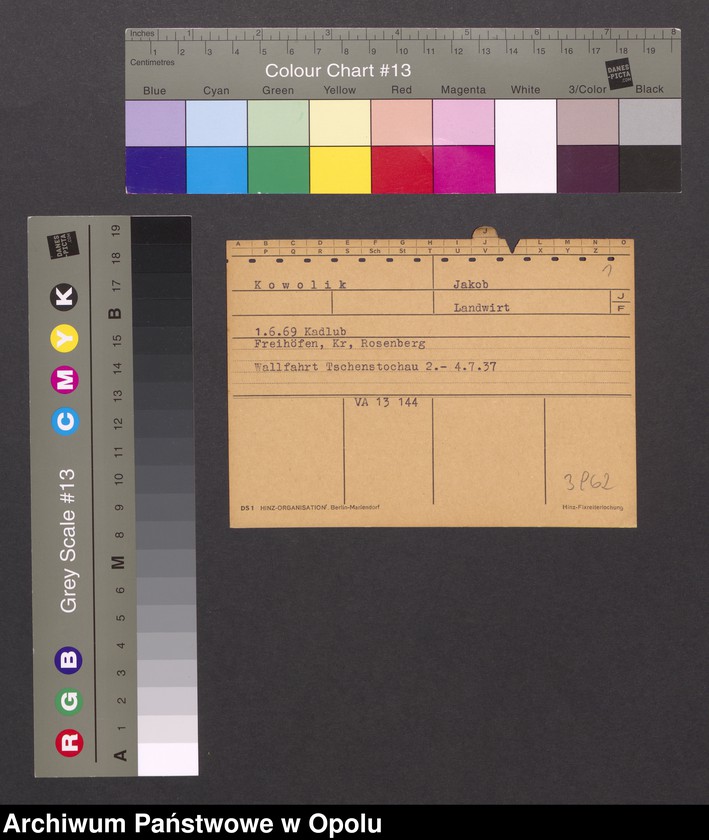 Obraz 3 z jednostki "[Kowolik Jakob, ur. 01.06.1869 Kadłub]"