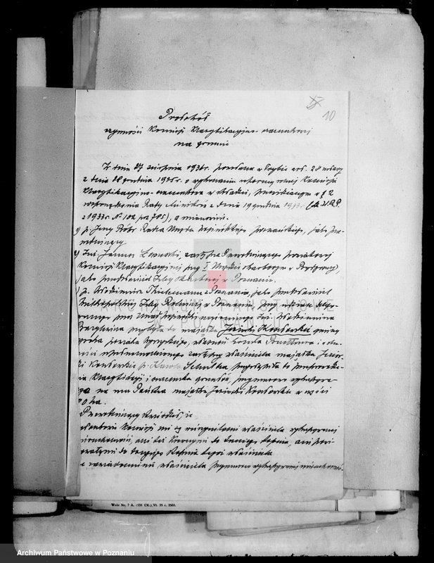 Obraz 14 z jednostki "Operat szacunkowy gruntów przymusowo-wykupionych z majątku Jeziorki Kosztowskie powiatu wyrzyskiego"