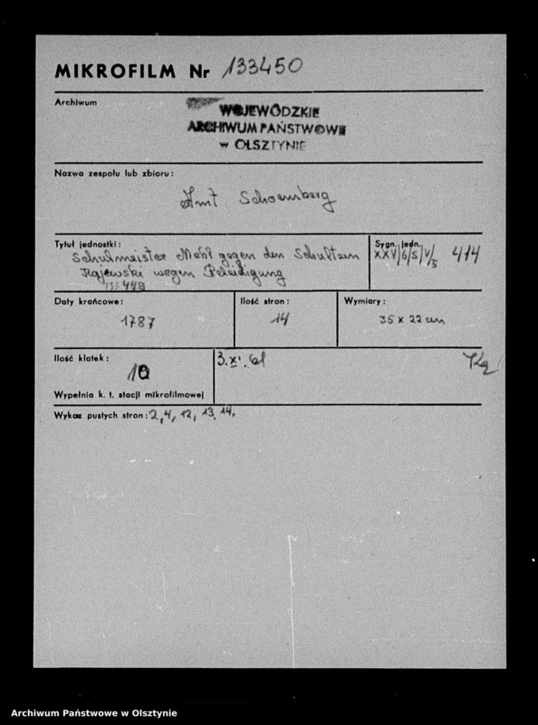 image.from.unit.number "Schulmeister Mahl gegen den Schultzen Kajewski wegen Beleidigung"