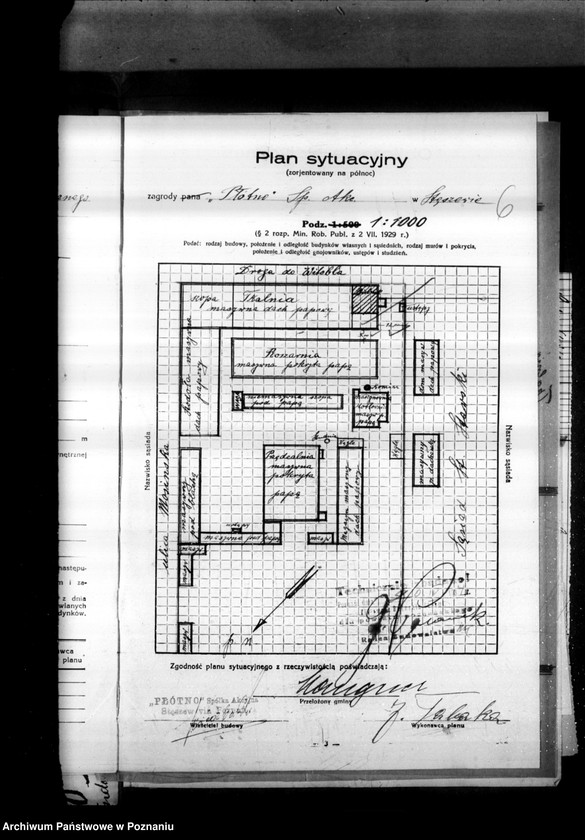 Obraz 11 z jednostki "Zatwierdzenie zakładu przemysłowego Płótno Spółka Firma Płótno Stęszew powiat poznański"