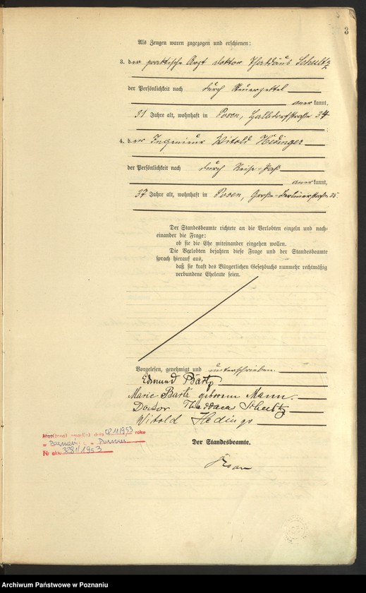 Obraz 5 z jednostki "Księga miejscowa małżeństw tom II [Rejestr główny małżeństw]"