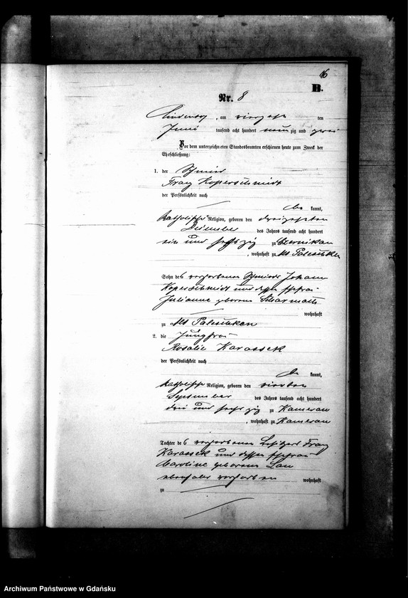 image.from.unit.number "Księga małżeństw"