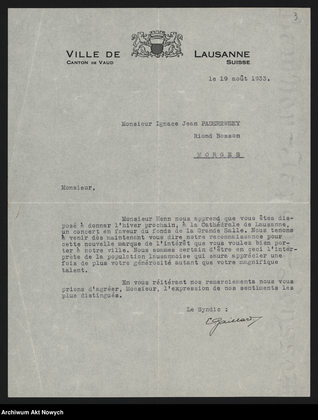 image.from.unit.number "Municiapalité de Lausanne; L.6 (odpowiedzi - rękopisy); patrz t.48"