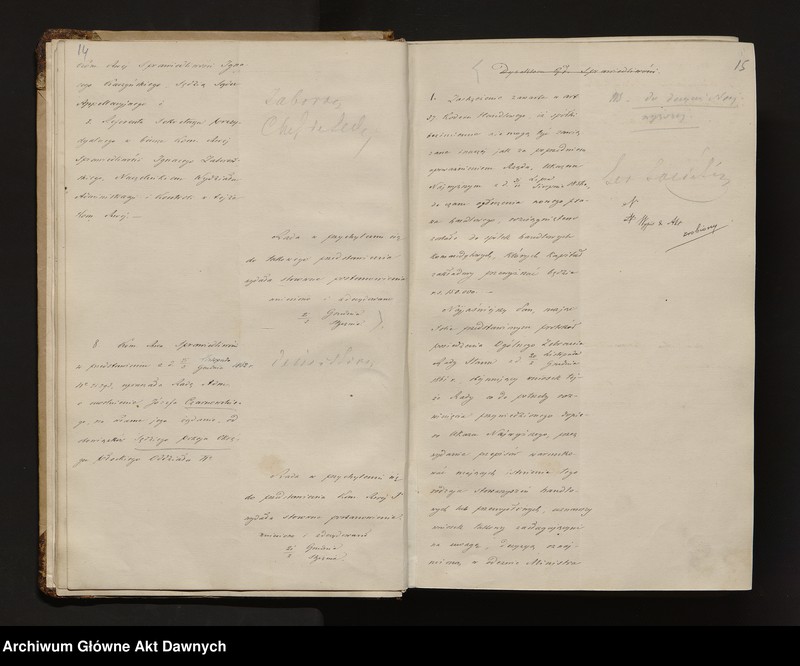 image.from.unit.number "[Protokoły posiedzeń Rady Administracyjnej Królestwa Polskiego, nr 1 - 20]."