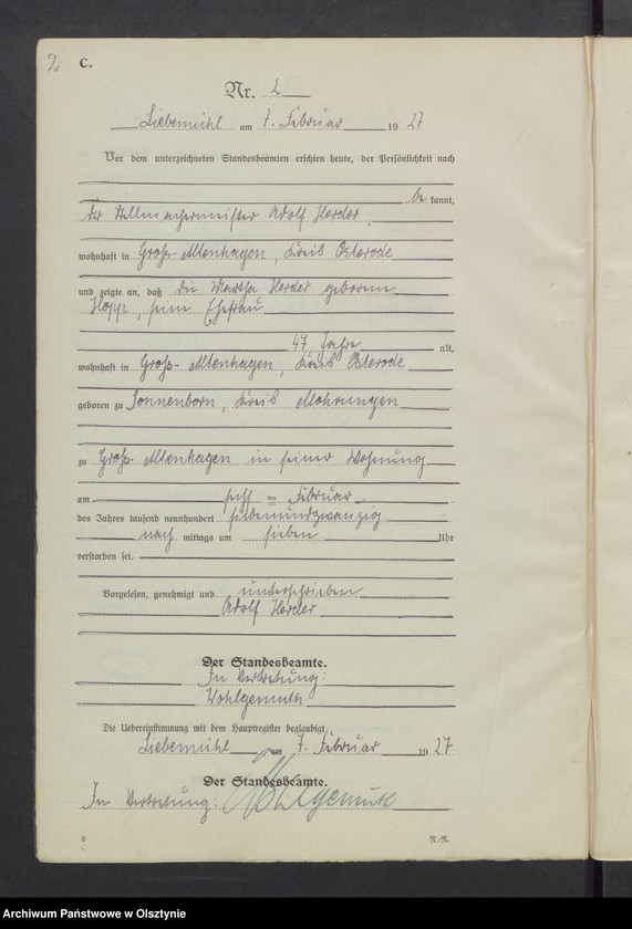 image.from.unit.number "Sterbe-Neben-Register Nr 1 - 37"