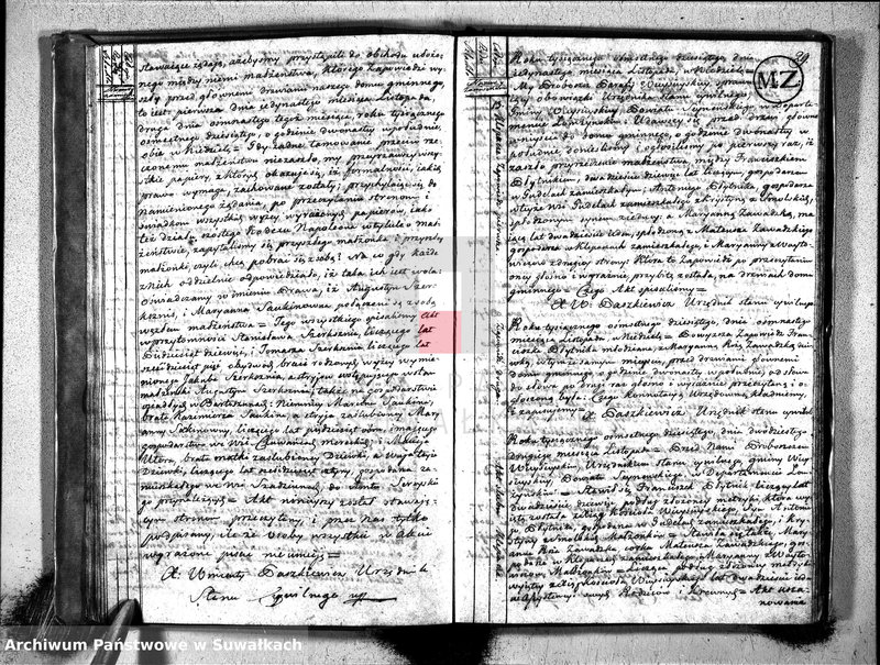 image.from.unit.number "Akta zaślubionych gminy wieysieyskiey od 1-go maja 1810"