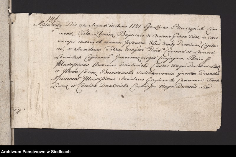 image.from.unit.number "Akta urodzenia od roku 1781 do 1800 w parafii Zbuczyn"