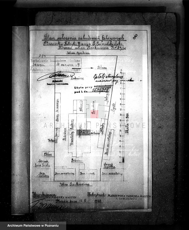 Obraz 12 z jednostki "Pleszewska Fabryka Maszyn S. Samulski i Spółka Pleszew nr fabr. kotła 12826 nr woj. kotła 4986"