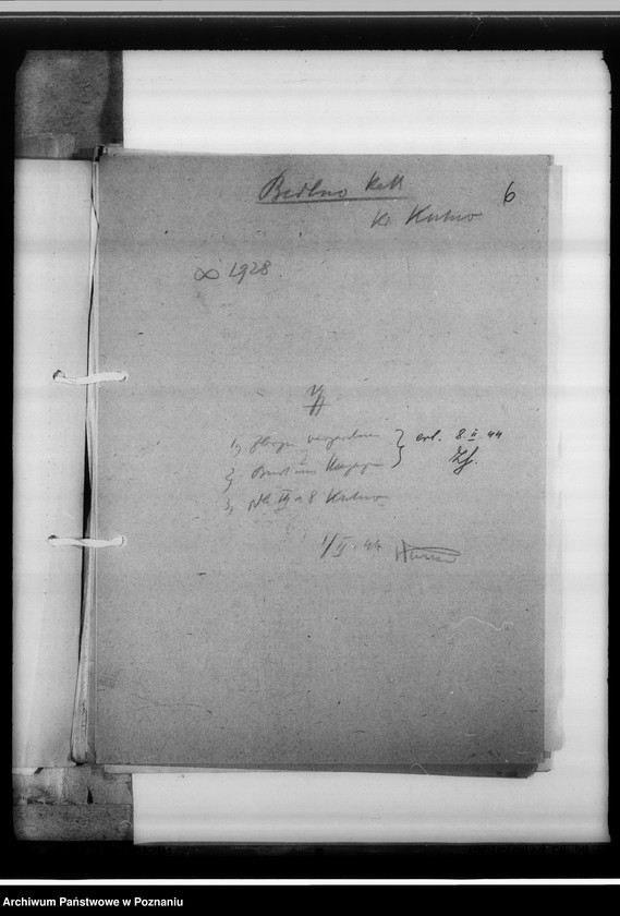 Obraz 10 z jednostki "Einziehungsprotokolle [ksiąg kościelnych] Kreis Kutno [powiat kutnowski, województwo łódzkie]"