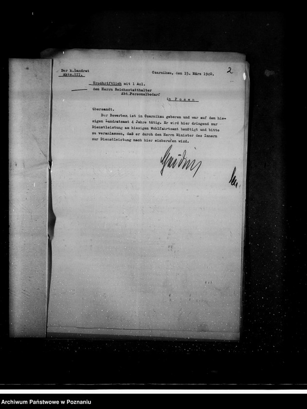 Obraz 6 z jednostki "Bewerbungen um Anstellung"