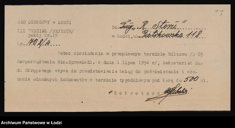 Obraz 15 z jednostki "Rudolf Stern- cukiernik"