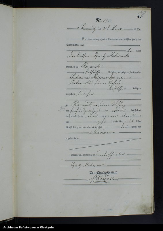 image.from.unit.number "Geburts-Haupt-Register Nr 1 - 77,1 - 97,1 - 88 i 1 - 83"