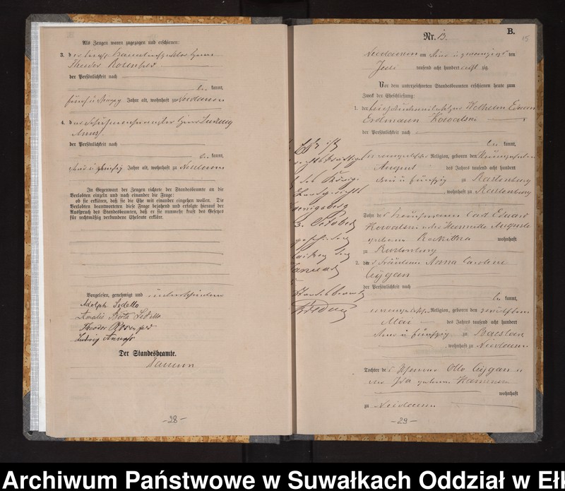 image.from.unit.number "Heiraths-Haupt-Register des Königlich Preussischen Standes-Amtes Stadt Nicolaiken Kreis Sensburg"