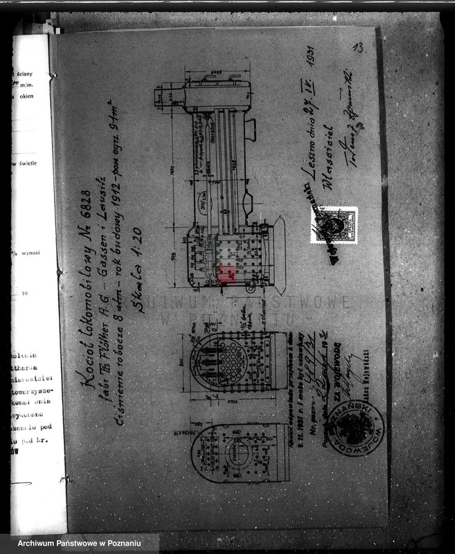 Obraz 20 z jednostki "Fabryka skrzyń F. Zgaiński w Lesznie nr woj. kotła 2324"