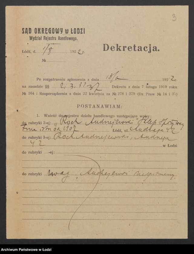 Obraz 5 z jednostki "Roch Andrzejewski – sklep spożywczy"