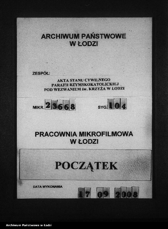 Obraz 1 z jednostki "Akta urodzeń"