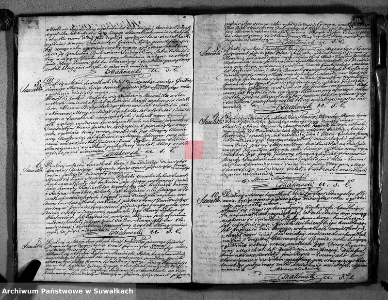 image.from.unit.number "Duplikat Akt Urzędnika Stanu Cwilnego Wyznania Mojżeszowego Okręgu Suwalskiego i Jeleniewskiego do zapisywania Urodzonych, Zaślubionych i Zmarłych z roku 1859"