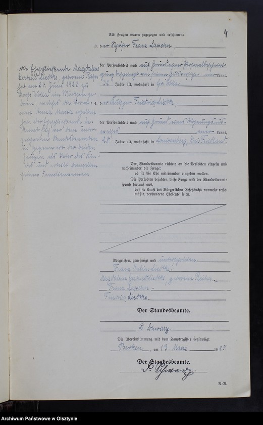 image.from.unit.number "Heirats-Neben-Register Nr 1 - 6 [ Księga małżeństw - wtóropis ]"