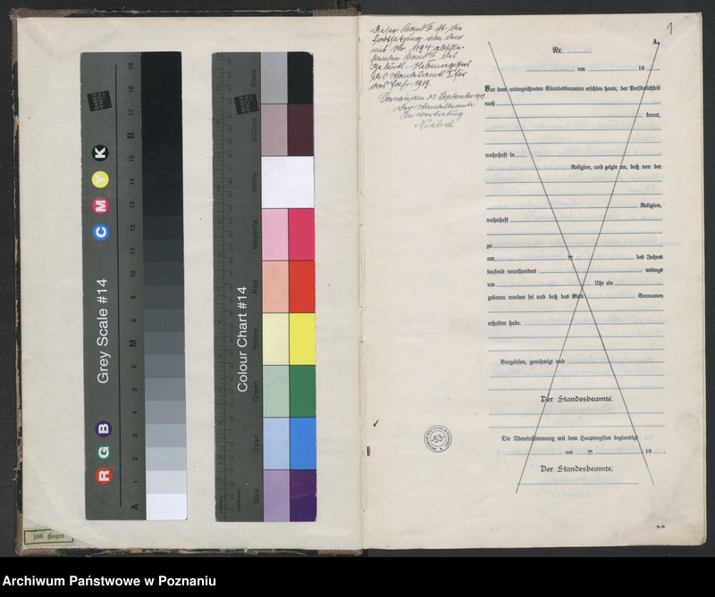 Obraz 3 z jednostki "Księga urodzeń odpis tom IV [Rejestr poboczny urodzeń]"