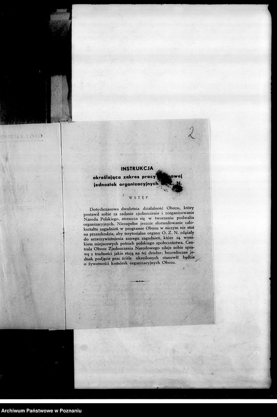 Obraz 5 z jednostki "Oddział Spraw Ruchu Zawodowo-Gospodarczego - Okólniki centrali"