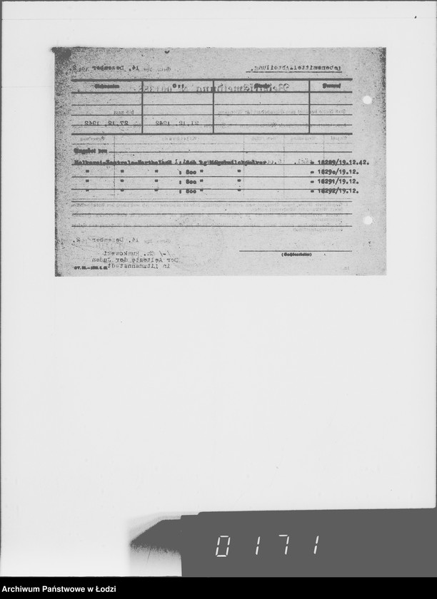 Obraz 14 z jednostki "Lebensmitteleinkauf. Aufträge, [Lieferscheinen und Rechnungen] 18291-18370"