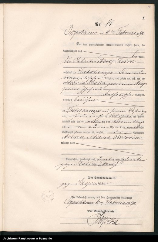 Obraz 10 z jednostki "Księga urodzeń"