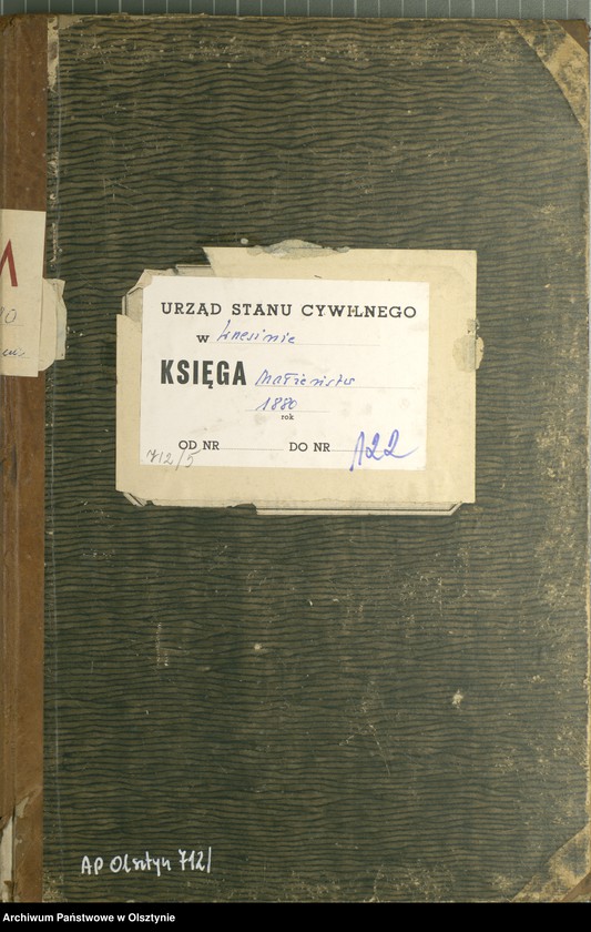 image.from.unit.number "Heiraths-Haupt-Register Nr 1 - 14"