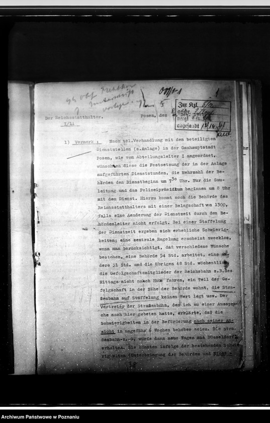 Obraz 5 z jednostki "Dienstzeit bei den Behörden"