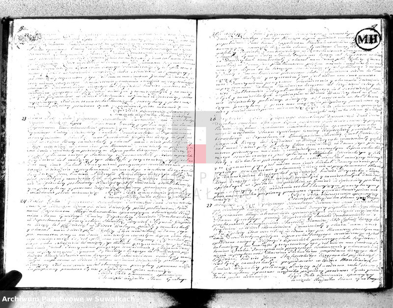 image.from.unit.number "Akta urodzin gminy wigierskiey od 1-go maja 1813 do dnia ostatniego kwietnia 1814 roku"
