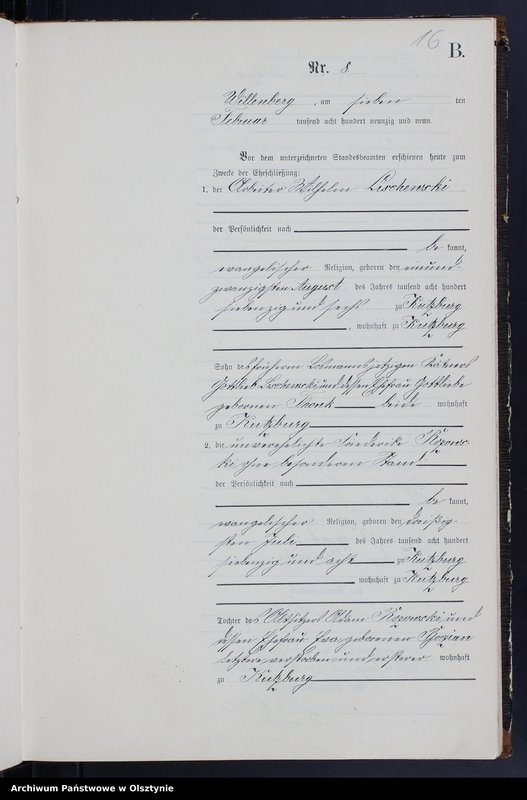Obraz 18 z jednostki "Heiraths-Neben-Register Nr 1 - 50"