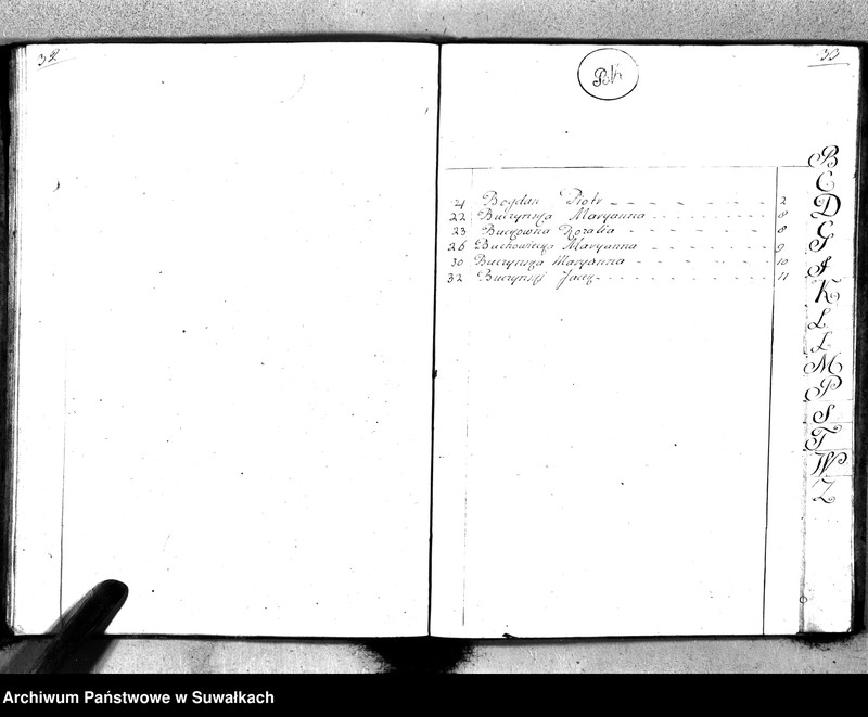 Obraz 17 z jednostki "Akta śmierci gminy wigierskiey od 1-go stycznia 1818 do dnia ostatniego grudnia tegoż roku 1818"