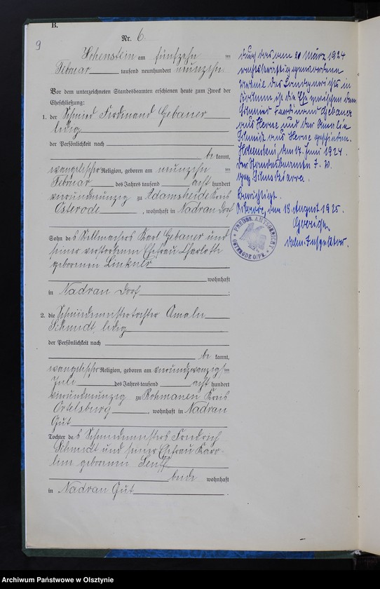 image.from.unit.number "Heirats-Neben-Register Nr 1 - 115"