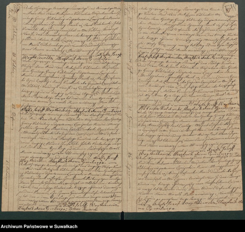 image.from.unit.number "Akta Zeyscia Stanu Cywilnego Gminy Kaletnickiey, od 1-go Stycznia 1816 do ostatniego Grudnia tegoż Roku."