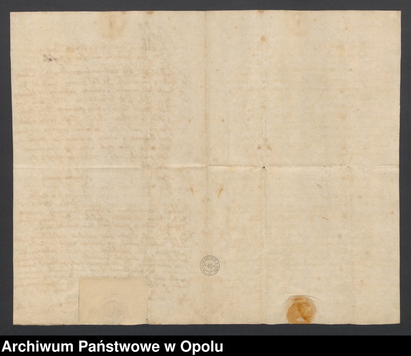 Obraz 8 z jednostki "Protest rady Miejskiej Opola przeciwko naprawie całego mostu przez administrację zamku, ponieważ połowa mostu należy do miasta."