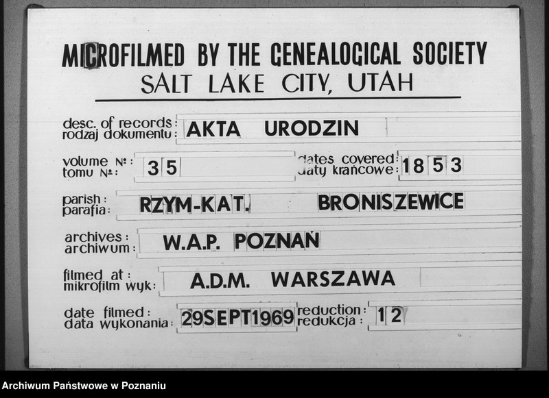 image.from.team "Akta stanu cywilnego Parafii Rzymskokatolickiej Broniszewice (pow. pleszewski)"